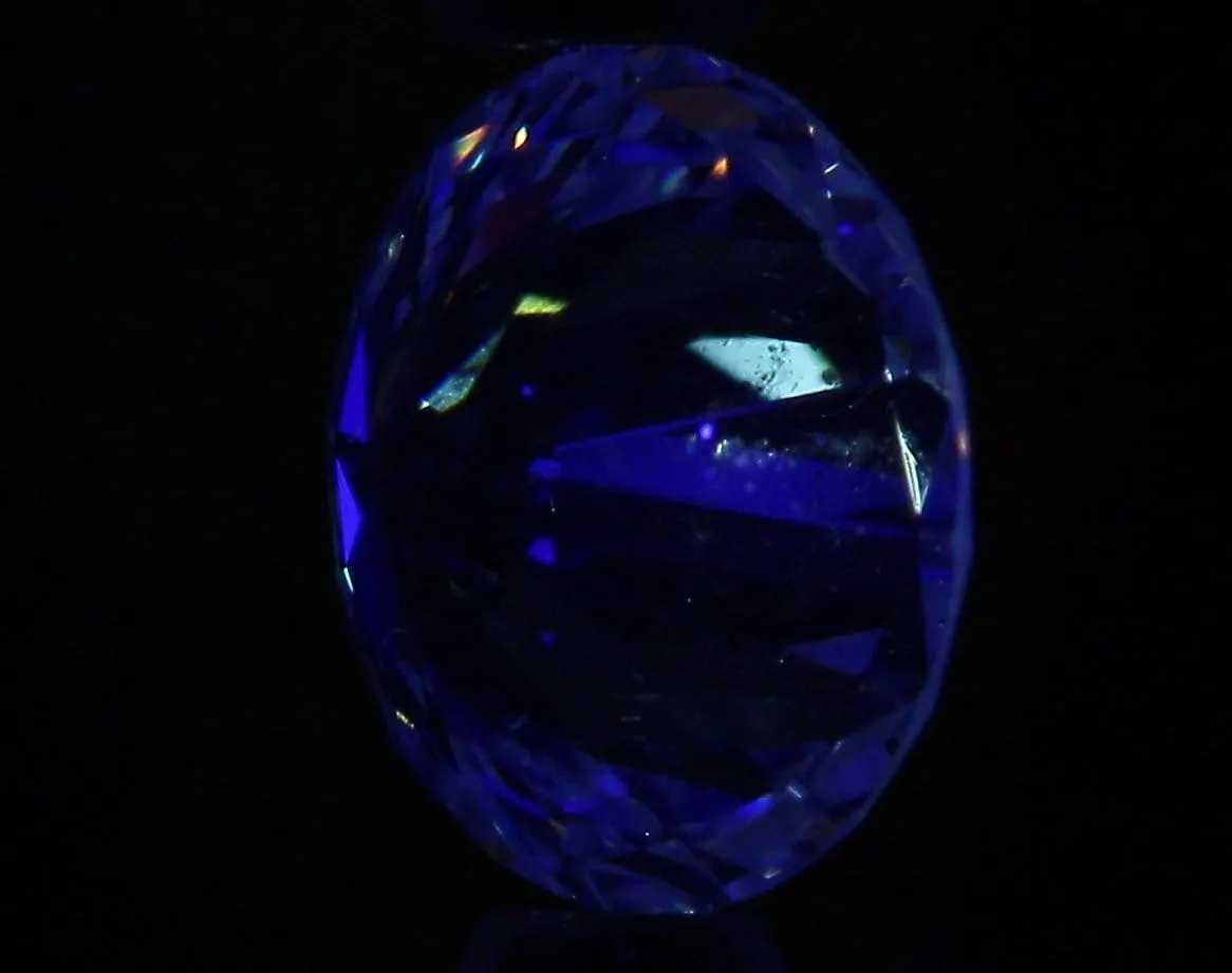 0.54 Carat F SI1 Round Diamond