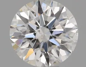 0.54 Carat F SI1 Round Diamond