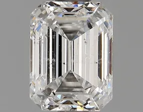 0.70 Carat E SI2 Emerald Diamond