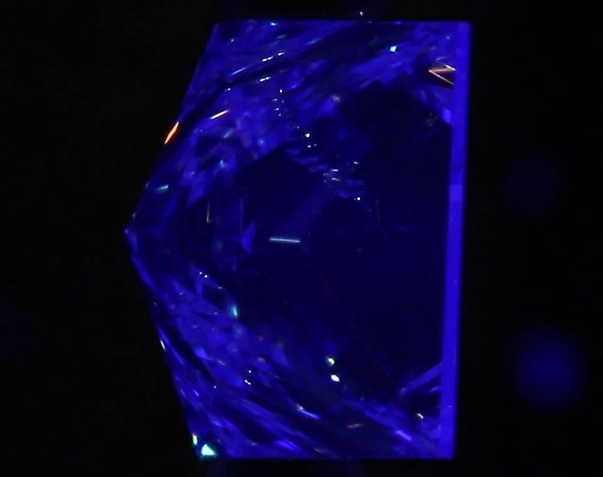 0.72 Carat F SI1 Princess Cut Diamond