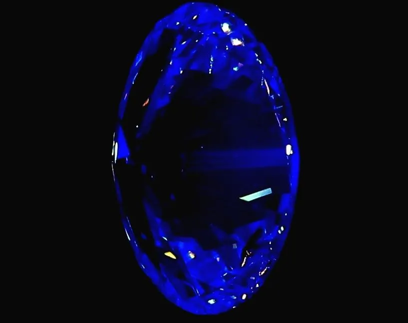 0.91 Carat F SI2 Oval Diamond