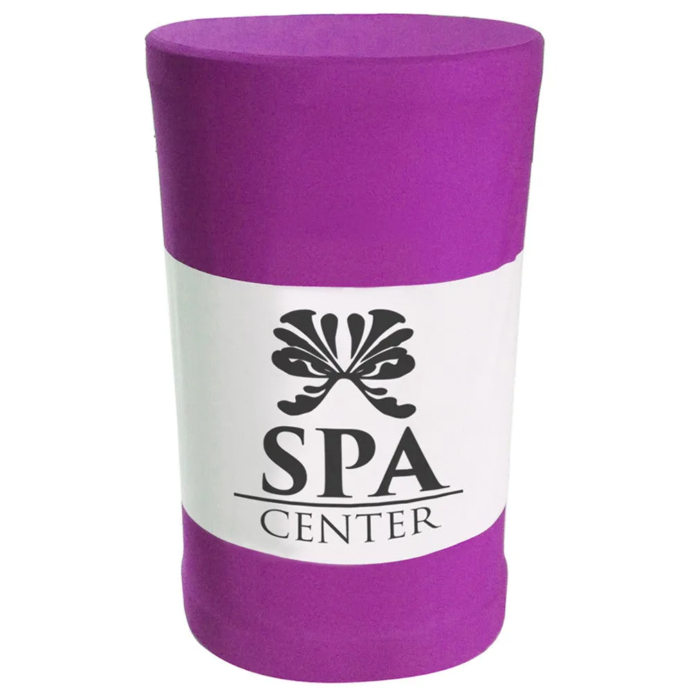 10 Ft Fabric Tension Tube Trade Show Display - Straight Single - Sided Graphic Package