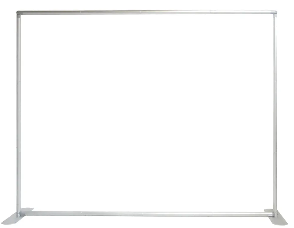 10 Ft Fabric Tension Tube Trade Show Display - Straight Single - Sided Graphic Package