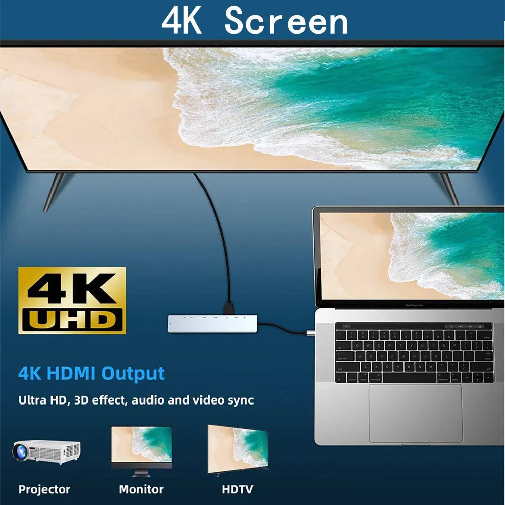 11-in-1 USB C Laptop Docking Station