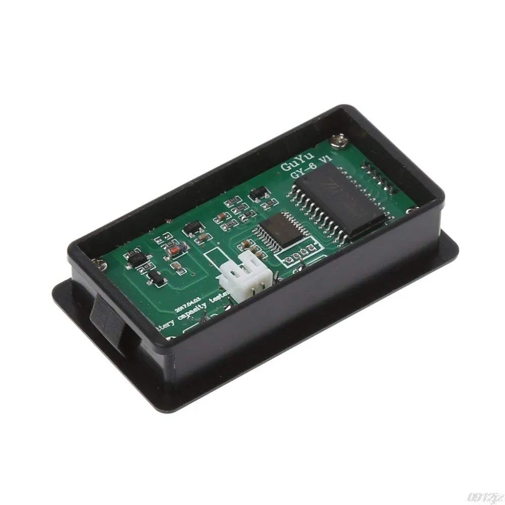 12V-84V Battery Power Display Meter Lithium Battery Lead-acid Battery Power Display GY-6GS Green 12V Lead-Acid