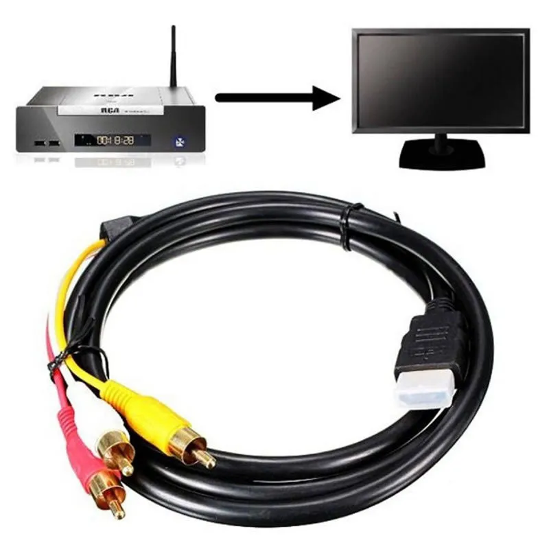1.5M Hdmi To 3Rca Cable Se-C12