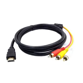 1.5M Hdmi To 3Rca Cable Se-C12