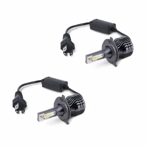 1985 Yamaha XL540 VLX Headlight Bulb High Beam and Low Beam 9003 LED Kit Nimbis