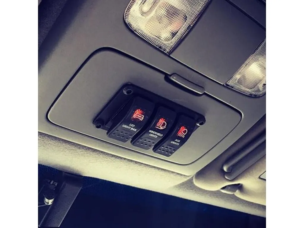 2016-2022 Toyota Tacoma Rocker Switch Panel (3) BY CALI RAISED LED