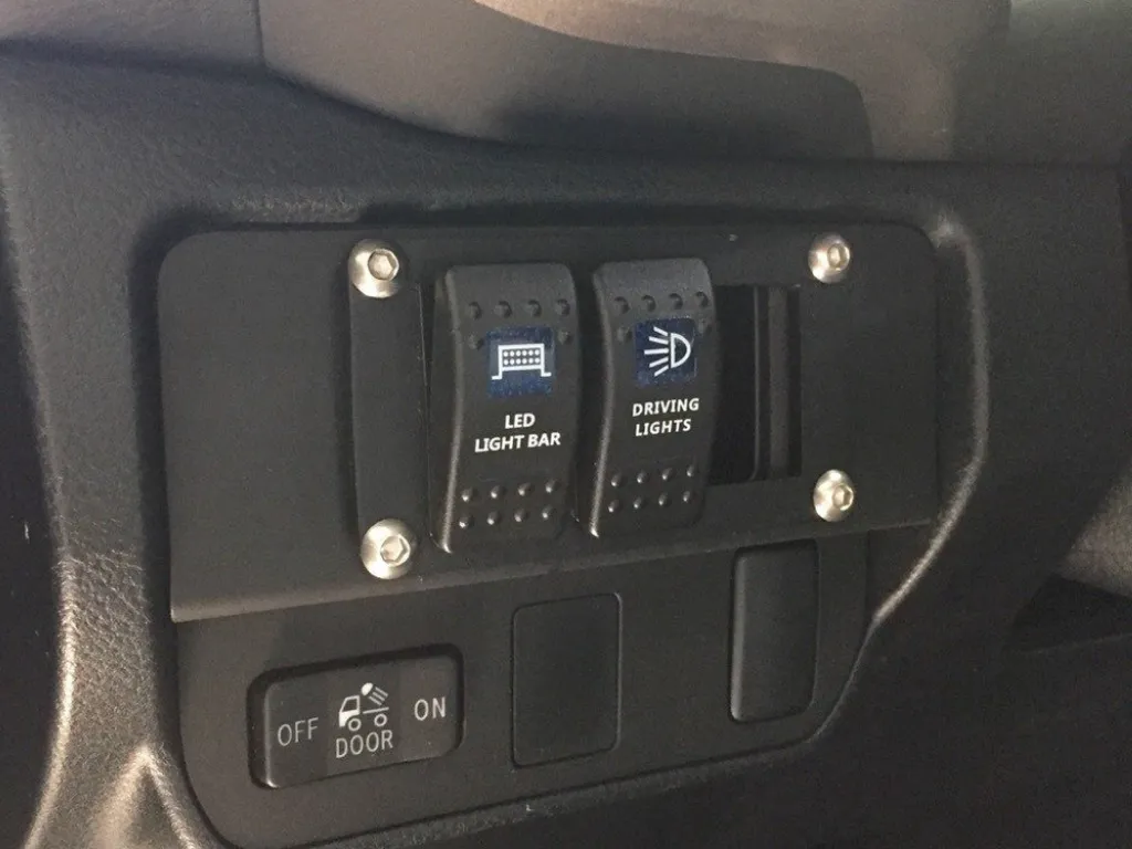 2016-2022 Toyota Tacoma Rocker Switch Panel (3) BY CALI RAISED LED