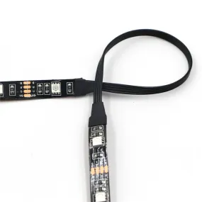 2*50cm 2*100cm USB LED Strip Light TV Backlight 5050 RGB Color Changing Lamp 24Keys/44Keys Remote Control