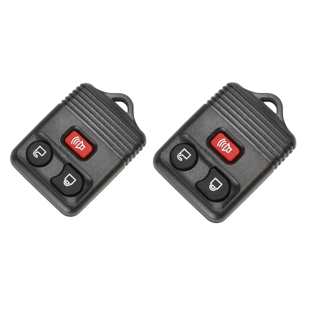 2pcs Keyless Option Replacement Keyless Entry Remote Control Key