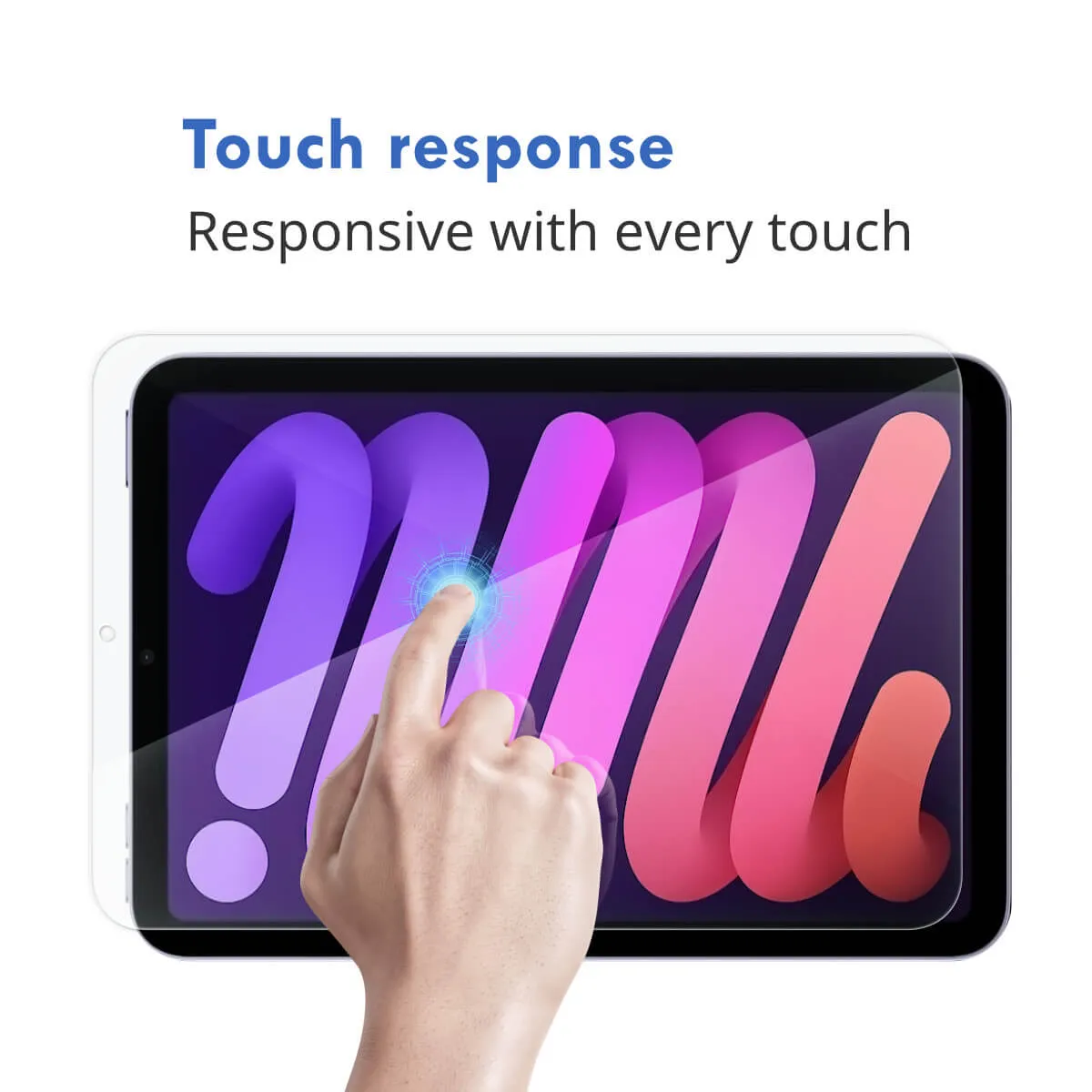 2x Hugmie® iPad Mini 1/2/3 Tempered Glass Screen Protector