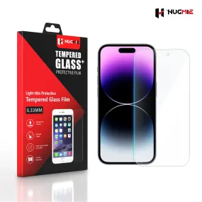 2x Hugmie® iPhone 14 Pro Tempered Glass Screen Protector