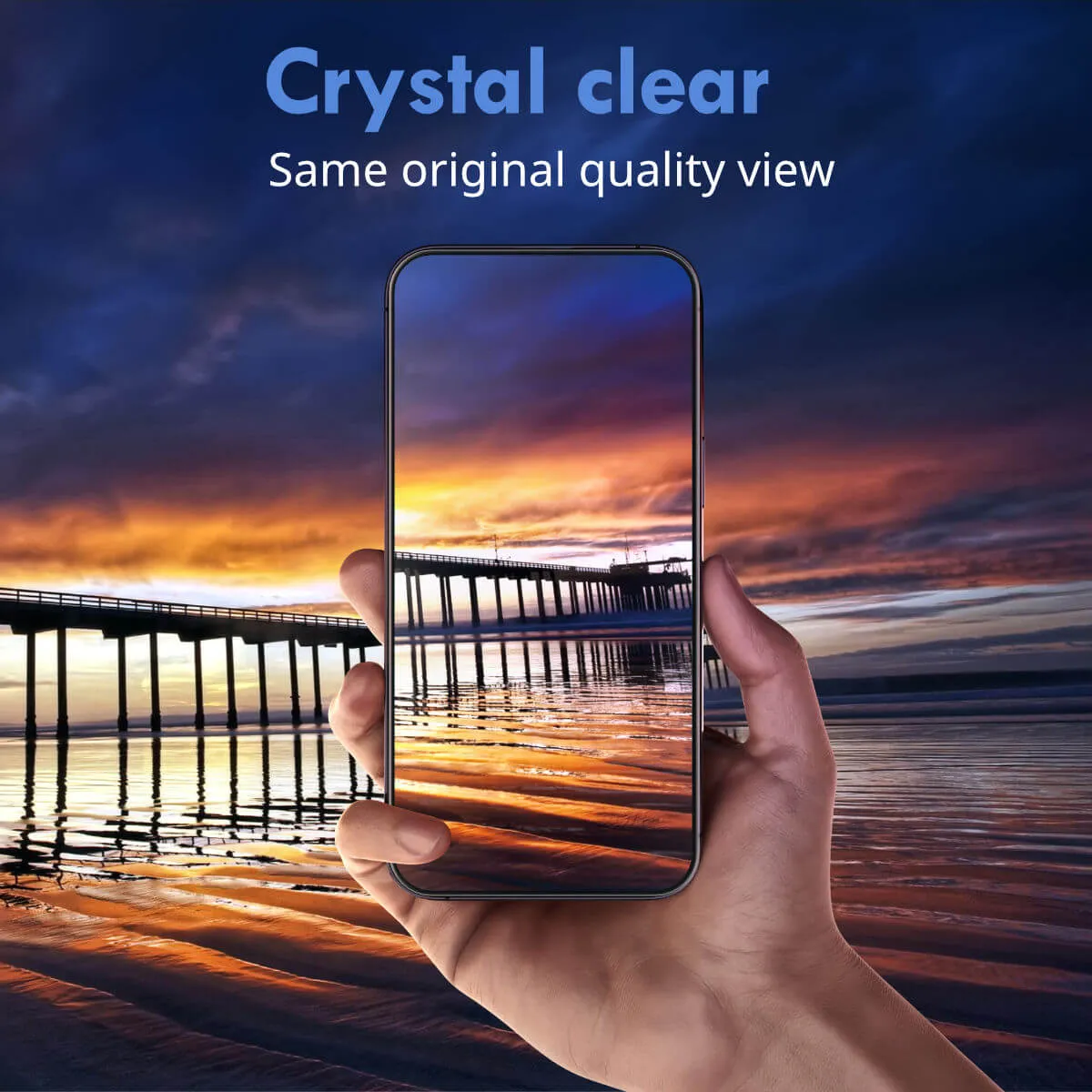 2x Hugmie® Samsung S21 FE Full Coverage Screen Protector