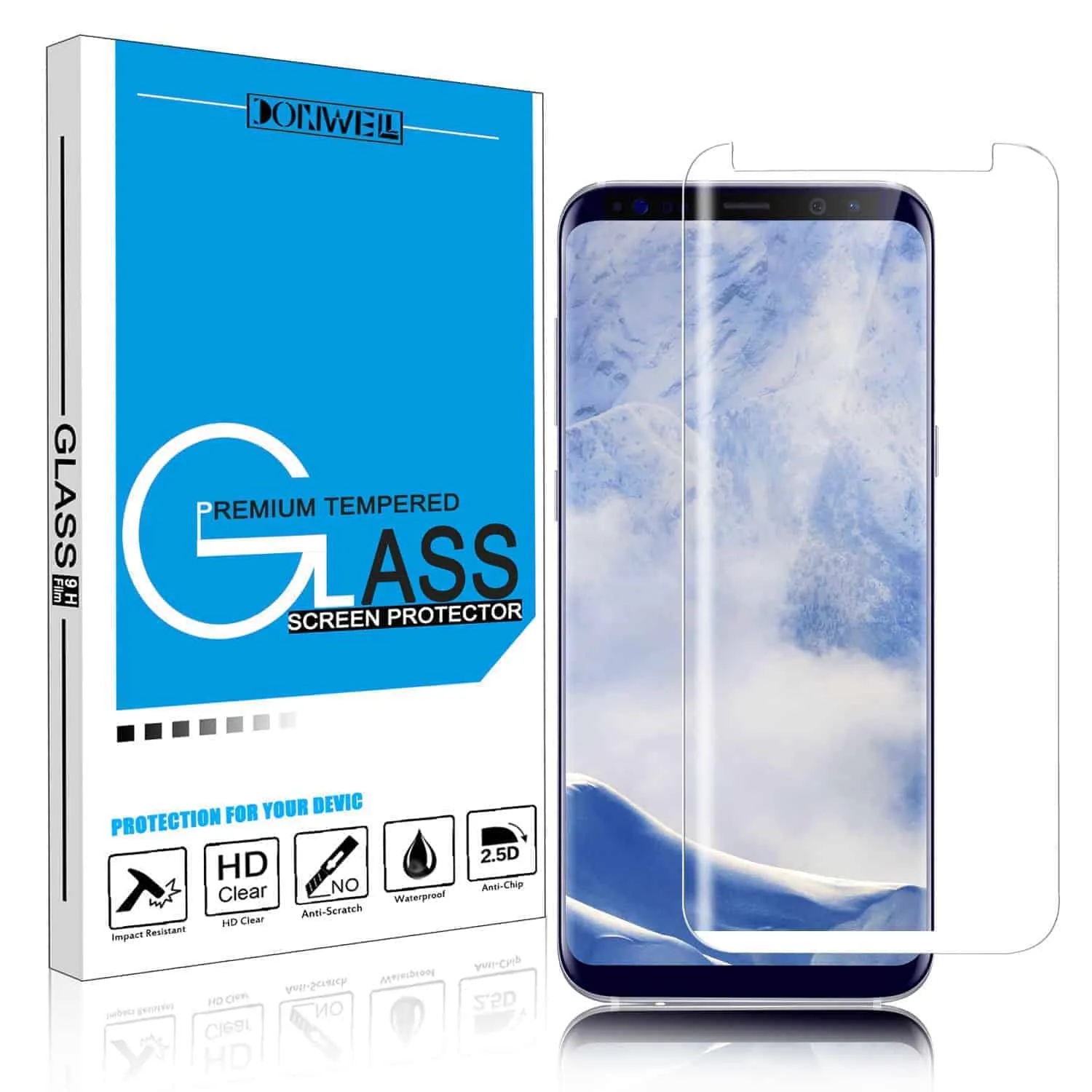 3 Pack Samsung Galaxy S9 Screen Protector - S9 Screen Protector
