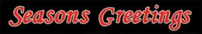 40' Season's Greetings Overhead or Ground Mount Display