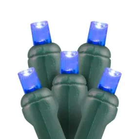 5mm LED Christmas Lights 35L Blue