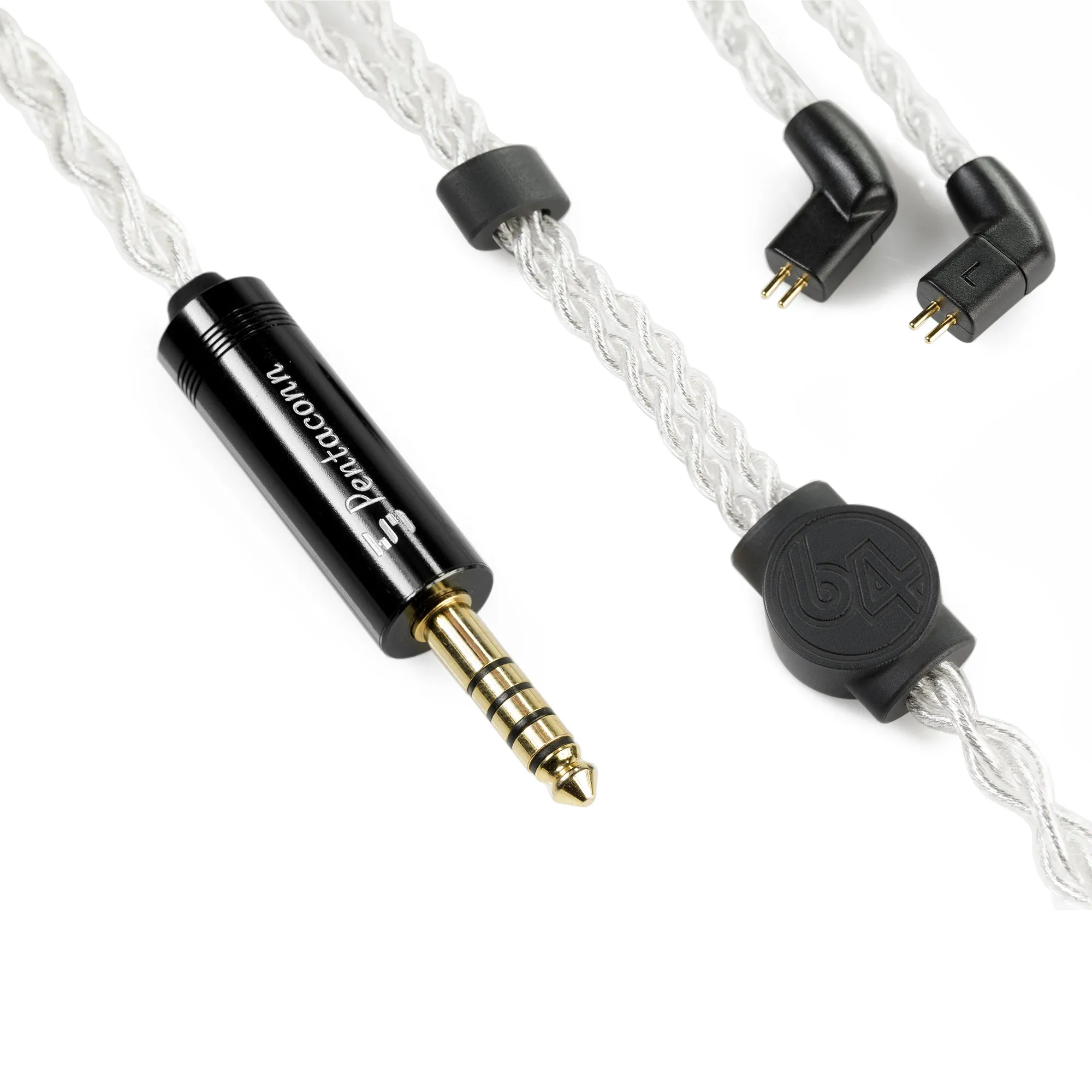 64 Audio Silver Premium Earphone Cable