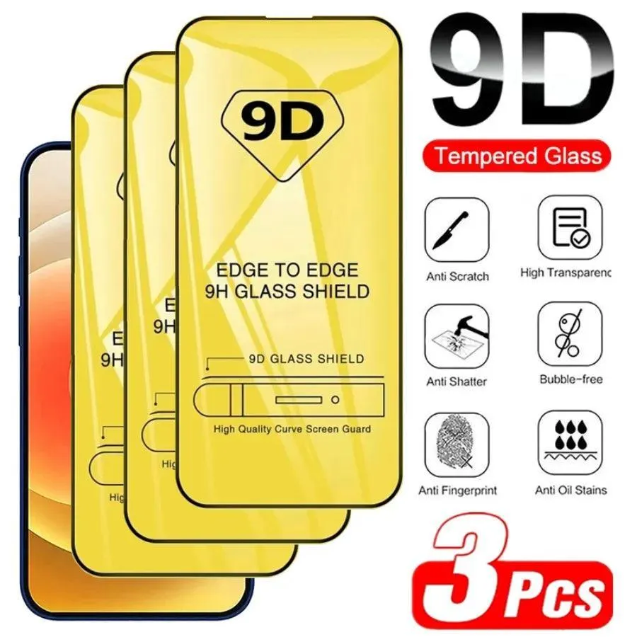 9D Tempered Glass Screen Protectors for iPhone: Ultimate Clarity & Protection