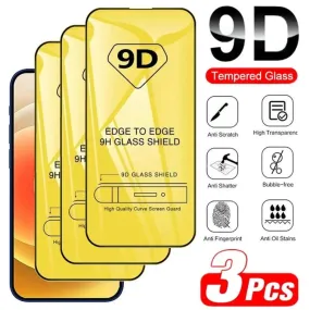 9D Tempered Glass Screen Protectors for iPhone: Ultimate Clarity & Protection