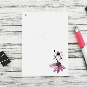 A6 Gnome with Bees Notepad