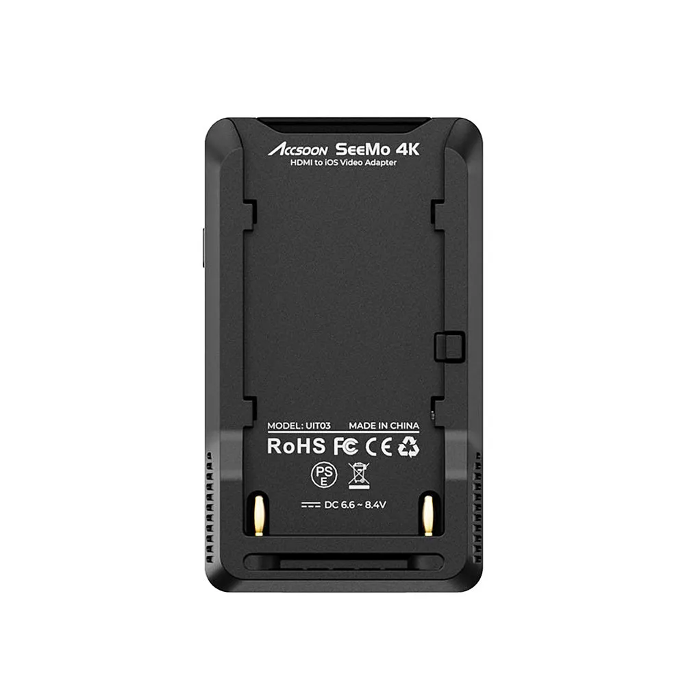 Accsoon Seemo 4K HDMI video capture terminal for iPhone and iPad