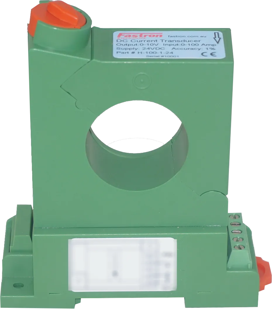 ACSP-200-420, Loop Powered Split Core AC Current Transducer, 200 Amp AC, 4-20mA Average RMS Output, 31mm aperture
