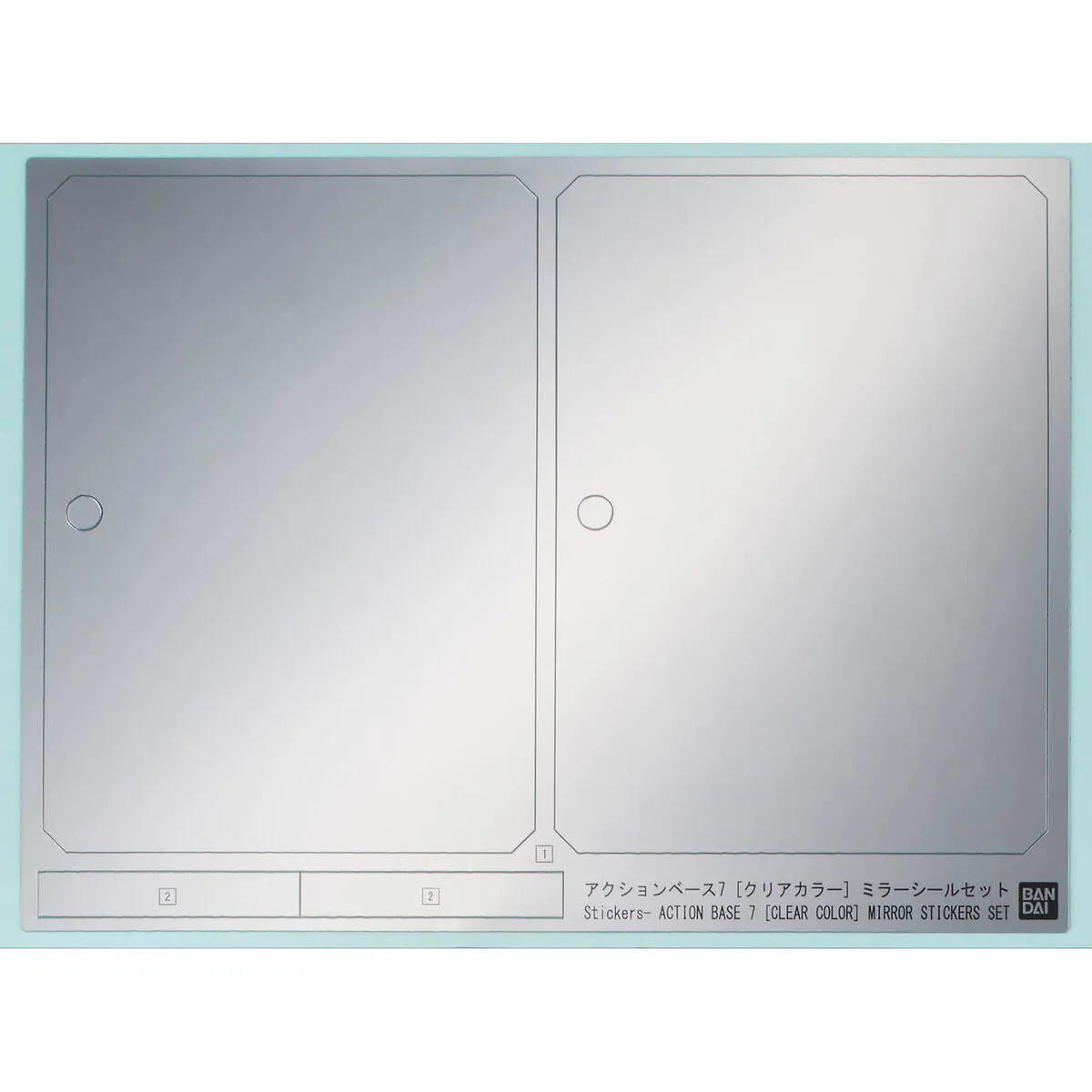Action Base 7 [Clear Color] Mirror Sticker Set