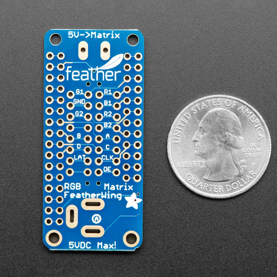 Adafruit RGB Matrix Featherwing Kit - For RP2040, M0 and M4 Feathers