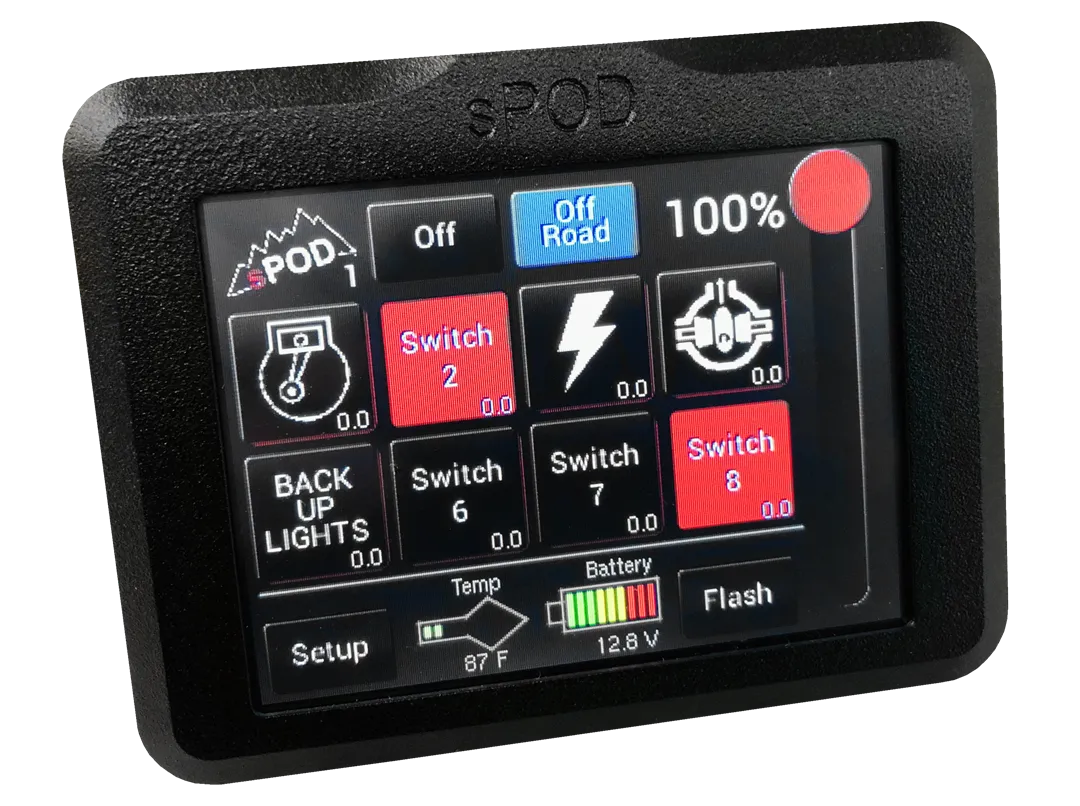ADD-ON TOUCHSCREEN FOR 8 CIRCUIT SY