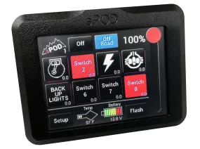 Add-On Touchscreen for 8 Circuit Systems