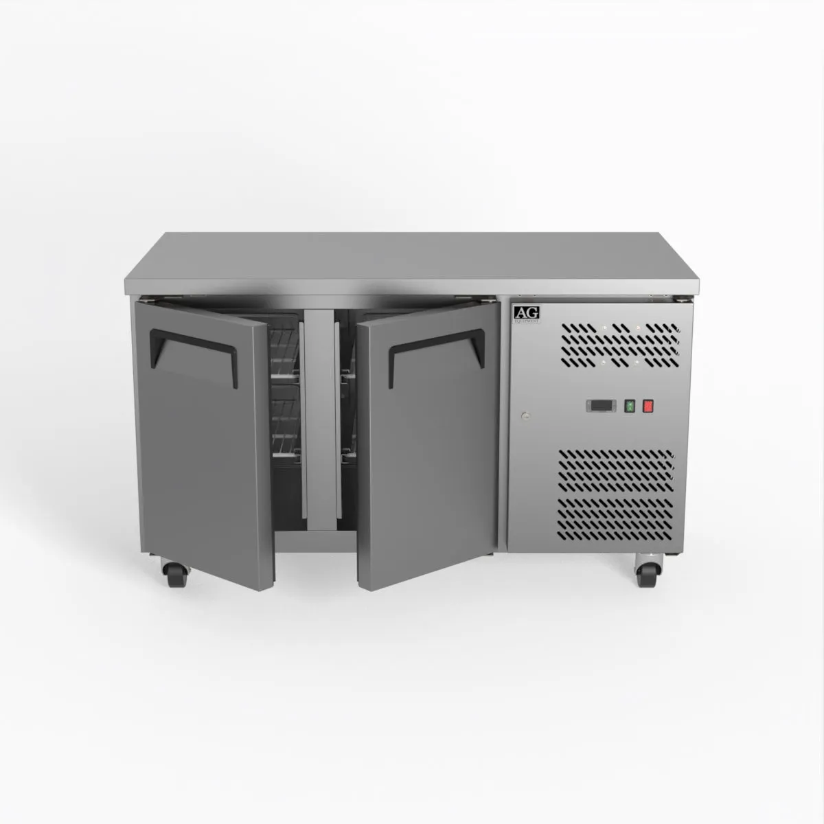 AG Two Door Commercial Worktop / Under Bench Freezer 700mm Depth