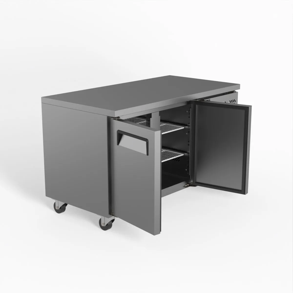 AG Two Door Commercial Worktop / Under Bench Freezer 700mm Depth