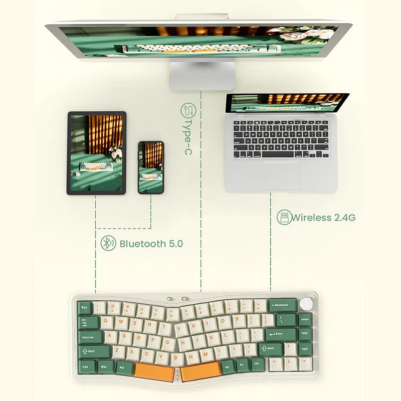 Ajazz AKS068 Alice VIA Mechanical Keyboard