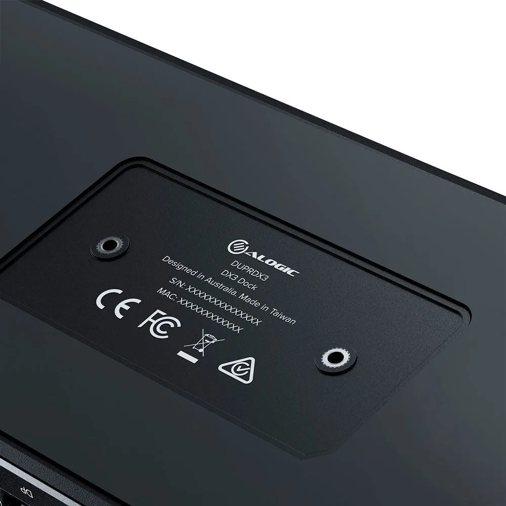 ALOGIC DX3 Triple 4K Display Universal Docking Station