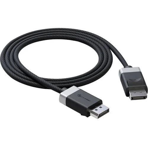 Alogic Fusion 8K DisplayPort to DisplayPort Cable - 2m - 2 m DisplayPort A/V Cable for Notebook, Computer, TV, Projector - First End: 1 x DisplayPort 1.4 Digital Audio/Video - Male - Second End: 1 x DisplayPort 1.4 Digital Audio/Video - 32 Gbit/s - Suppor