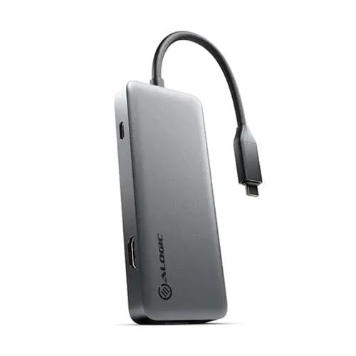 ALOGIC SPARK 6-in-1 USB 4 Multiport Hub to 8K HDMI / USB-C PD / 2x USB-A / Gigabit RJ45