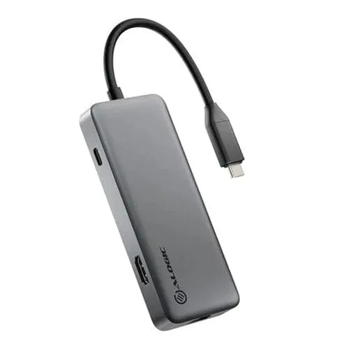 ALOGIC SPARK 6-in-1 USB 4 Multiport Hub to 8K HDMI / USB-C PD / 2x USB-A / Gigabit RJ45