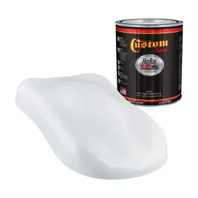 Alpine White - Hot Rod Flatz Flat Matte Satin Urethane Auto Paint - Paint Quart Only - Professional Low Sheen Automotive, Car Truck Coating, 4:1 Mix Ratio