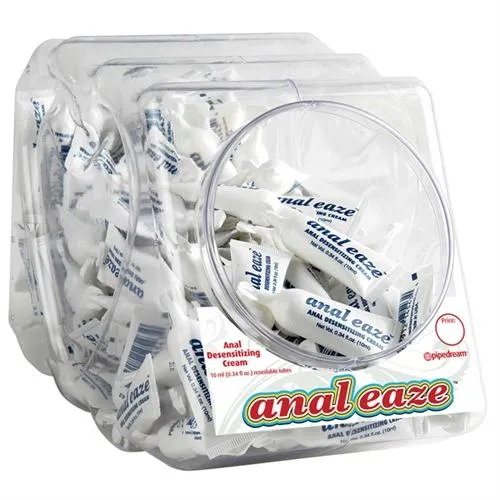 Anal Eaze 10 ml. 100 Count Fishbowl