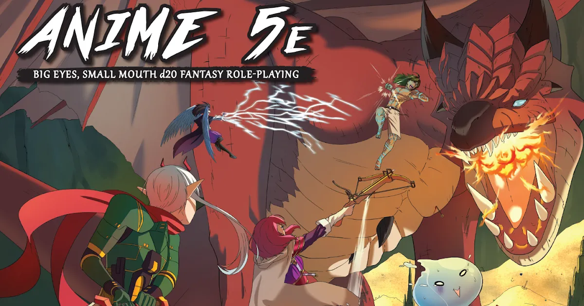Anime 5E: DM Screen & Adventure