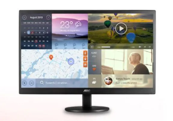 AOC E1670SWU 15.6" WLED MONITOR BLACK WLMNT (VGA)