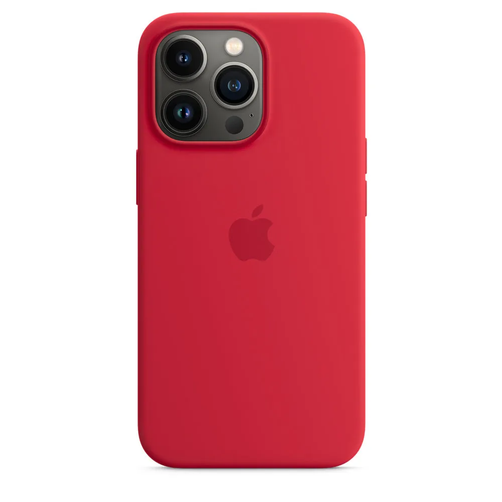 Apple iPhone 13 Pro Silicone Case MM2L3 Red With Magsafe
