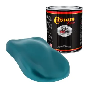 Aquamarine Firemist - Hot Rod Flatz Flat Matte Satin Urethane Auto Paint - Paint Gallon Only - Professional Low Sheen Automotive, Car Truck Coating, 4:1 Mix Ratio
