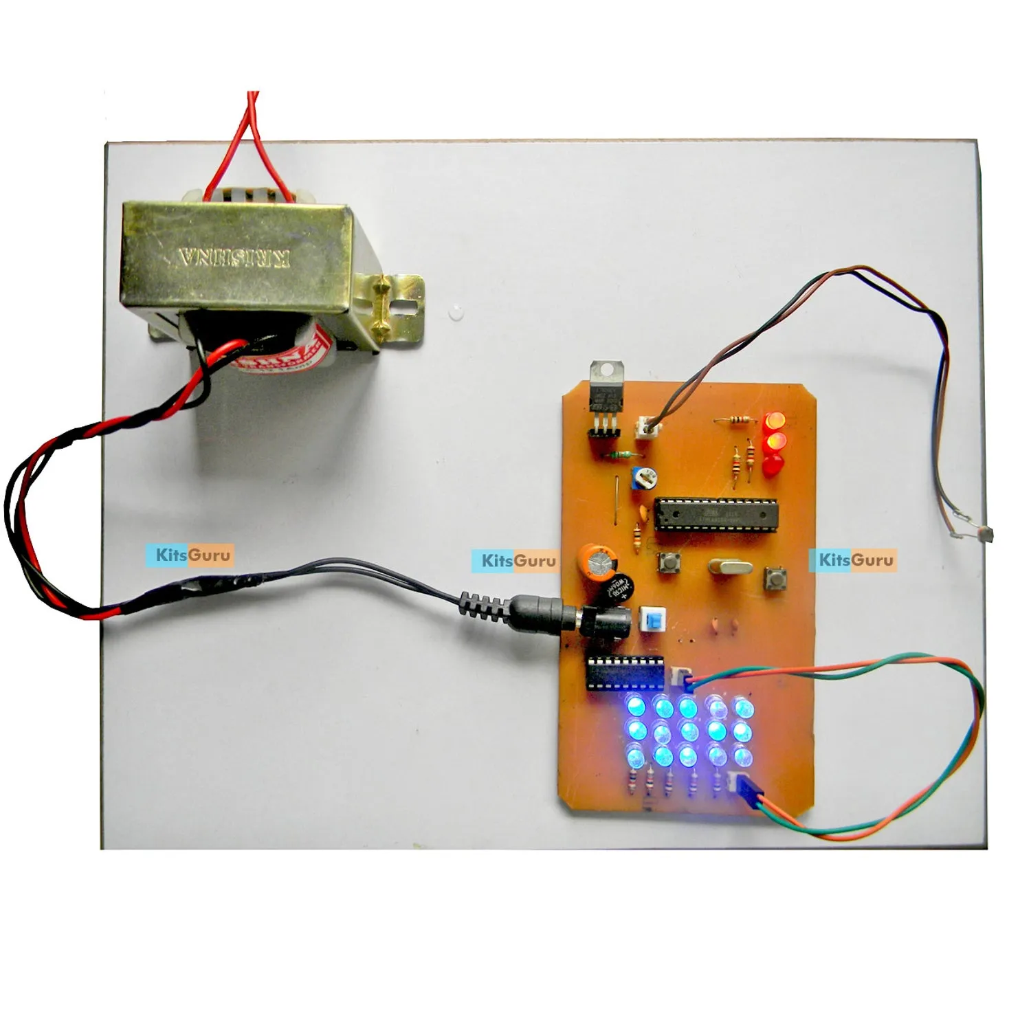 Atmega Based Street Light Control