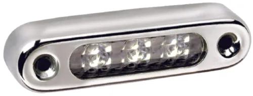 Attwood LED Oval Spot/Underwater Light 3" 6343SS-7 | 24