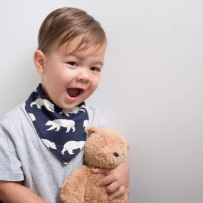 Bandana Bib (Navy Bear Hike)