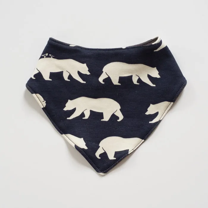 Bandana Bib (Navy Bear Hike)