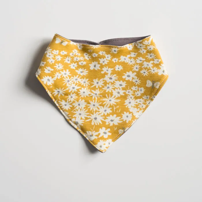 Bandana Bib (Yellow Daisy)